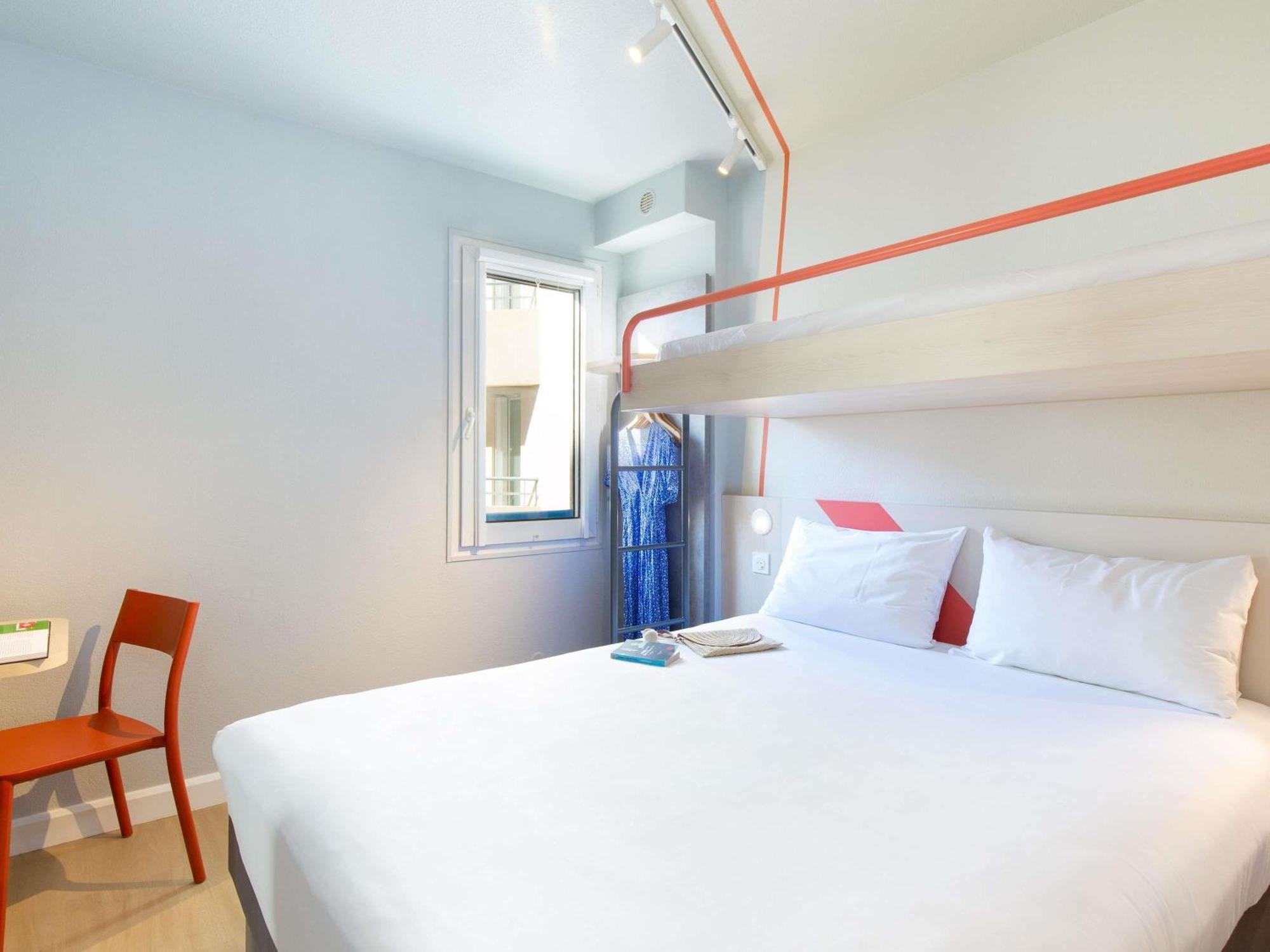 Triple Room with One Double Bed and One Bunk Bed