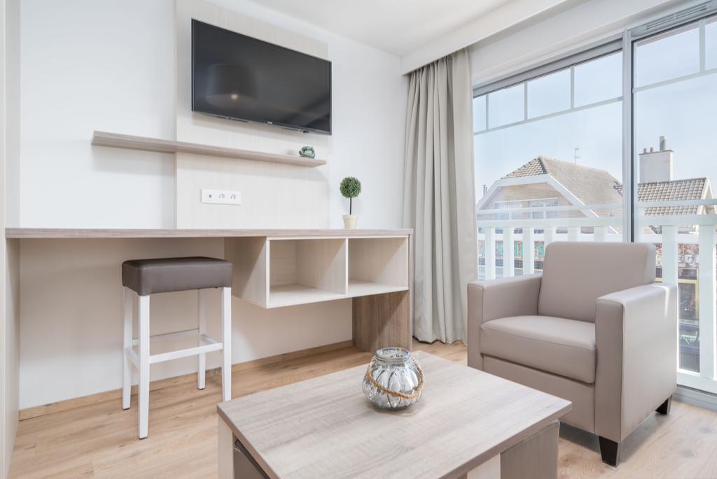 Studio mit Doppelbett + Etagenbett