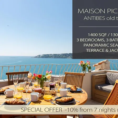 Maison Picasso - Jacuzzi, Vue, Terrasse For 6-2