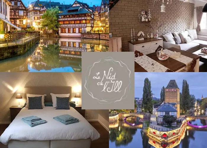 Ferienwohnung Le Nid De L'Ill, Magnifique Duplex Cosy Petite France Straßburg, Frankreich