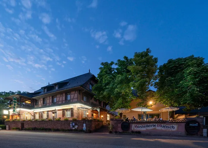 Hotel Munsch Restaurant & Wellness, Colmar Nord - Haut-Koenigsbourg Saint-Hippolyte , France