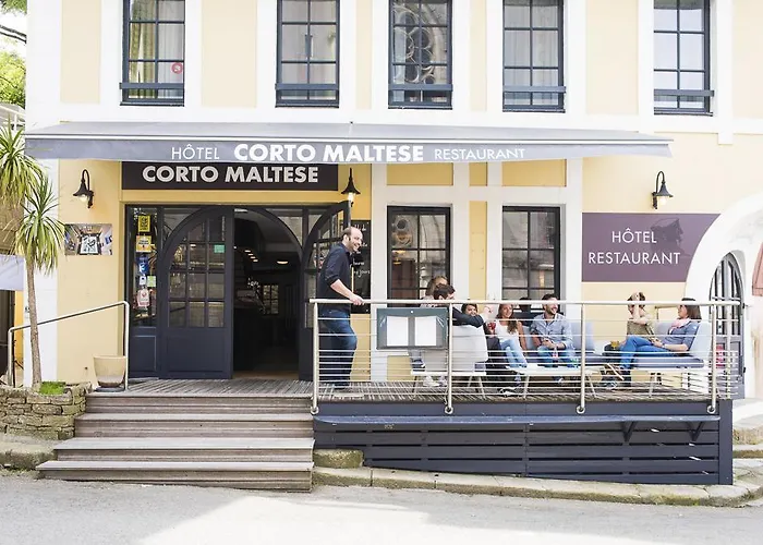 Hotel Restaurant Corto Maltese Le Palais, Frankreich