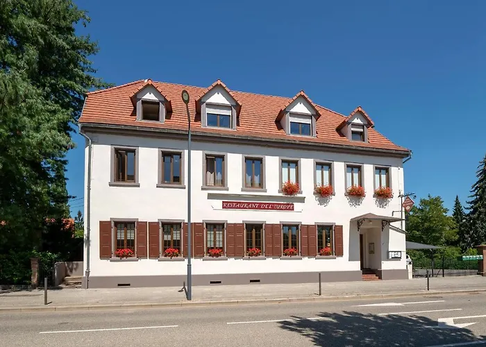 Hotel Restaurant De L'Europe Wissembourg, Frankreich